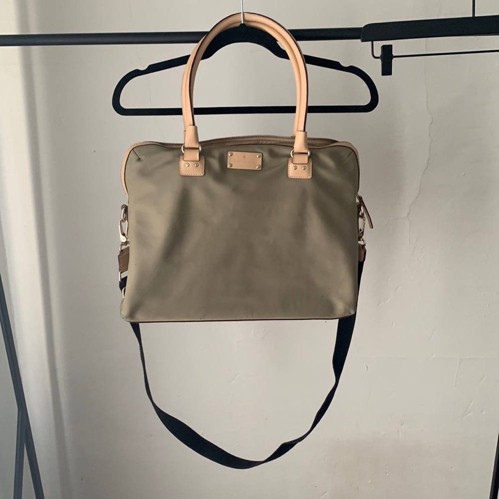 Canvas briefcase